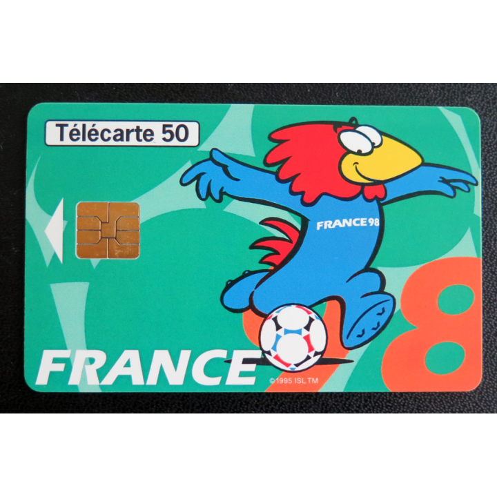 Carte téléphonique Télécarte 50 Coupe du monde 98