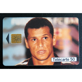 Carte téléphonique Télécarte 50 Coupe du monde 98 Rivaldo Brésil