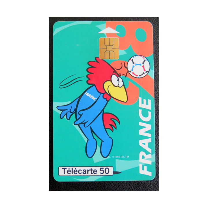 Carte téléphonique Télécarte 50 Coupe du monde 98