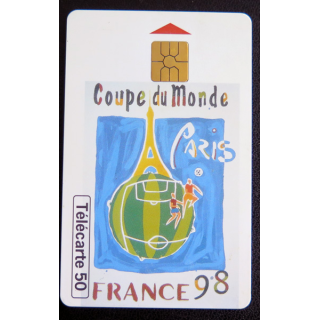 Carte téléphonique Télécarte 50 Coupe du monde 98