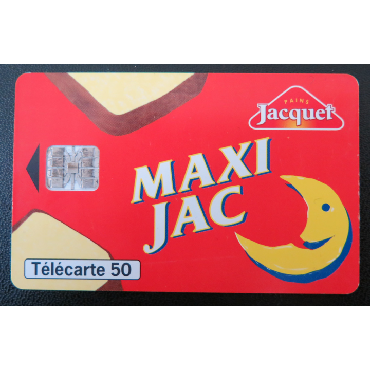 Carte téléphonique Télécarte 50 Maxi Jac pains jacquet
