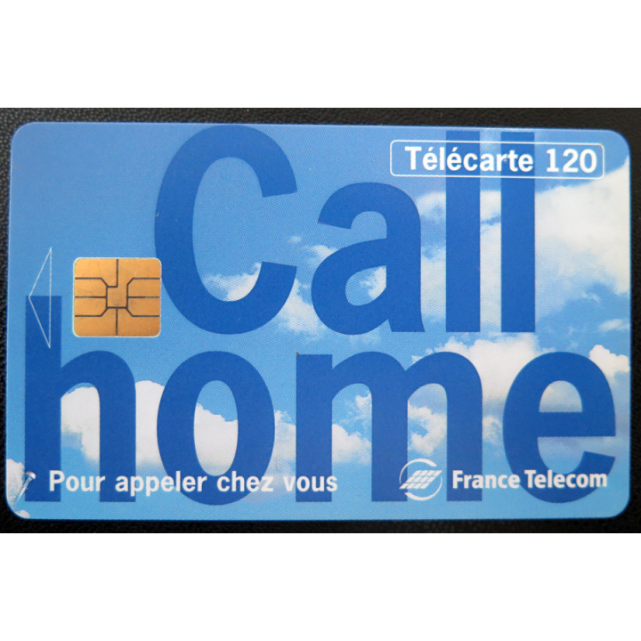 Carte téléphonique Télécarte 120 Call home