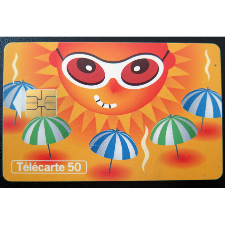 Carte téléphonique Télécarte 50 Voilà les beaux jours qui reviennent