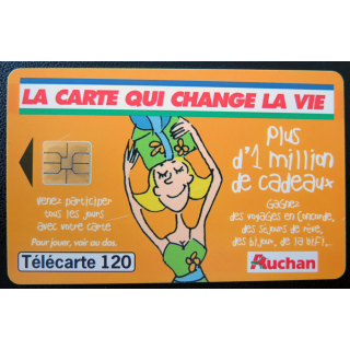 Carte téléphonique Télécarte 120 La Carte qui change la vie