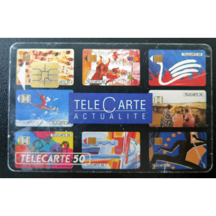 Carte téléphonique Télécarte 50 Télécarte actualités