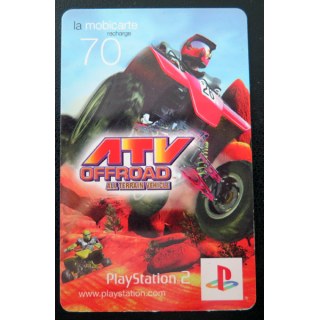 Carte téléphonique Mobicarte 70 PlayStation 2