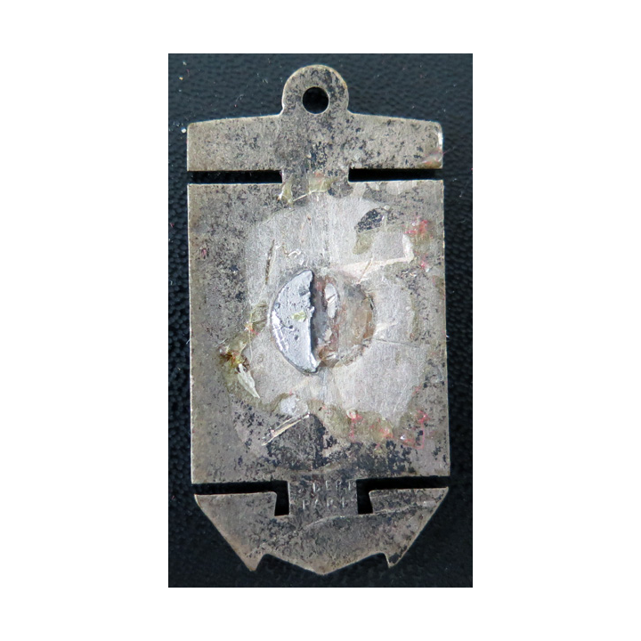 L'ESCARMOUCHE : insigne émaillé de la Frégate escarmouche (fabrication AB) sans attache