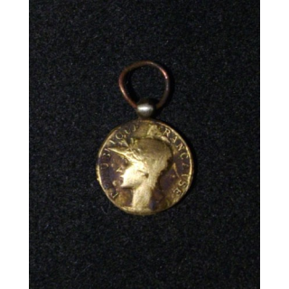 FRANCE : MÉDAILLE MINIATURE DES ENGAGÉS VOLONTAIRES