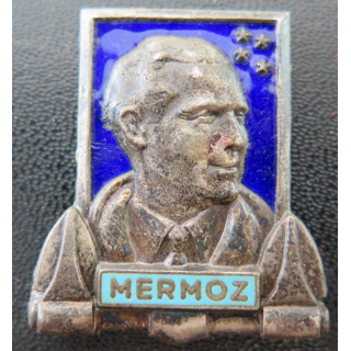 MERMOZ : insigne émaillé de la Frégate météorologique Mermoz Augis sans attache