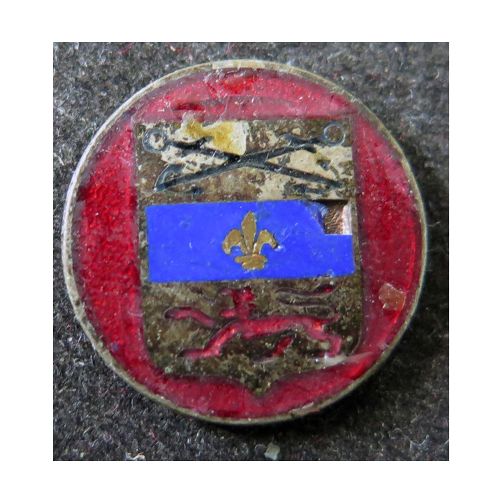 JEAN BART : pin's émaillé du Cuirassé Jean Bart sans attache