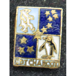 COMMANDANT CHARCOT : pin's émaillé du navire océanique Commandant Charcot sans attache