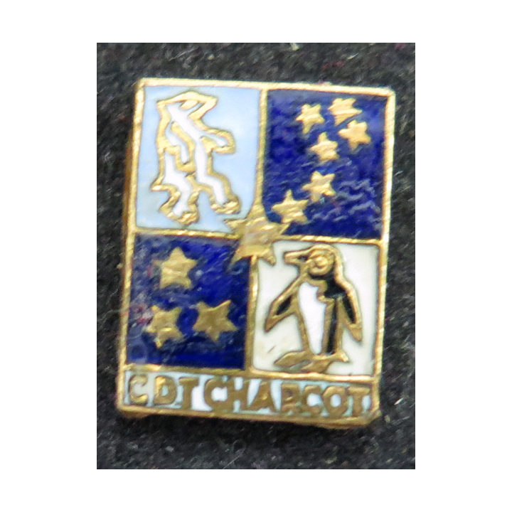 COMMANDANT CHARCOT : pin's émaillé du navire océanique Commandant Charcot sans attache