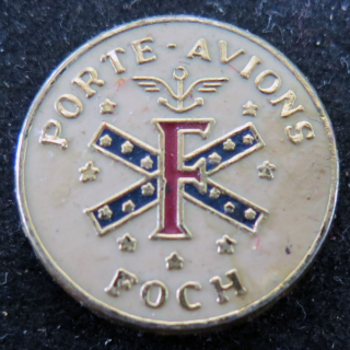 P.A FOCH : pin's du porte avions Foch sans attache
