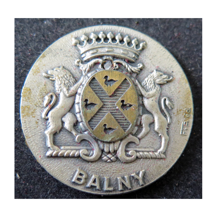 BALNY : rondache argentée du Balny FIA sans attache