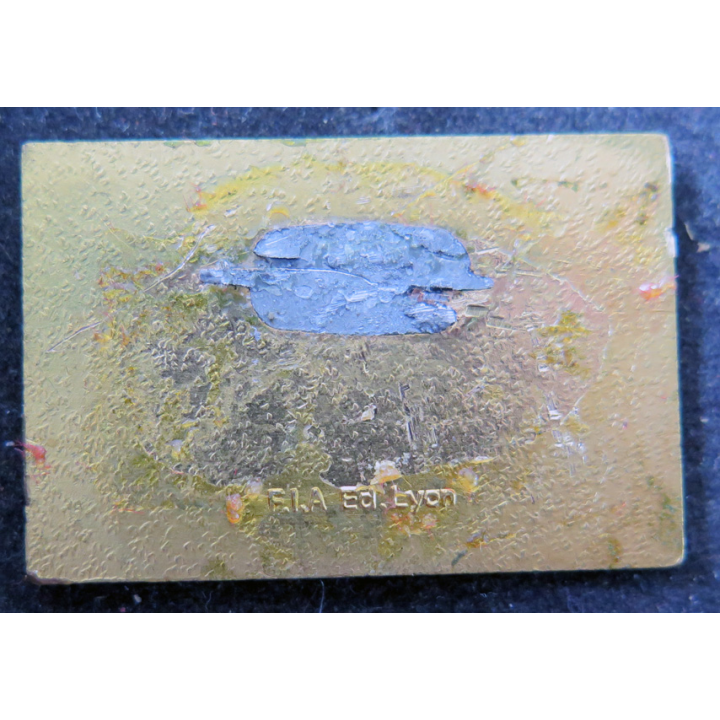 JULES VERNE : insigne émaillé du navire atelier Jules Verne FIA sans attache