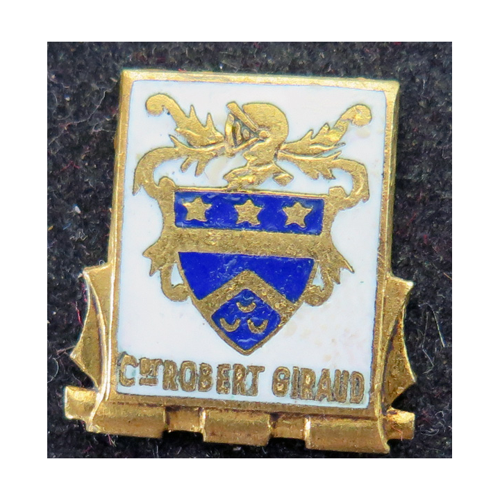 CDT ROBERT GIRAUD : pin's émaillé du Commandant Robert Giraud sans attache