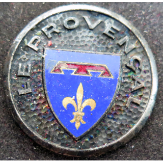 LE PROVENCAL : rondache émaillé de l'escorteur rapide Le Provençal Arthus Bertrand Paris sans attache