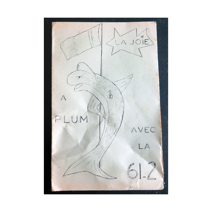 Programme de la soirée du 15 décembre 1961 à Plum Nouvelle Calédonie avec la 61-2