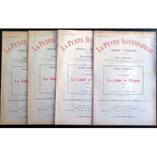 La Nature revue des sciences et leurs applications à l'Art et à l'Industrie 4 Livrets 1924-25