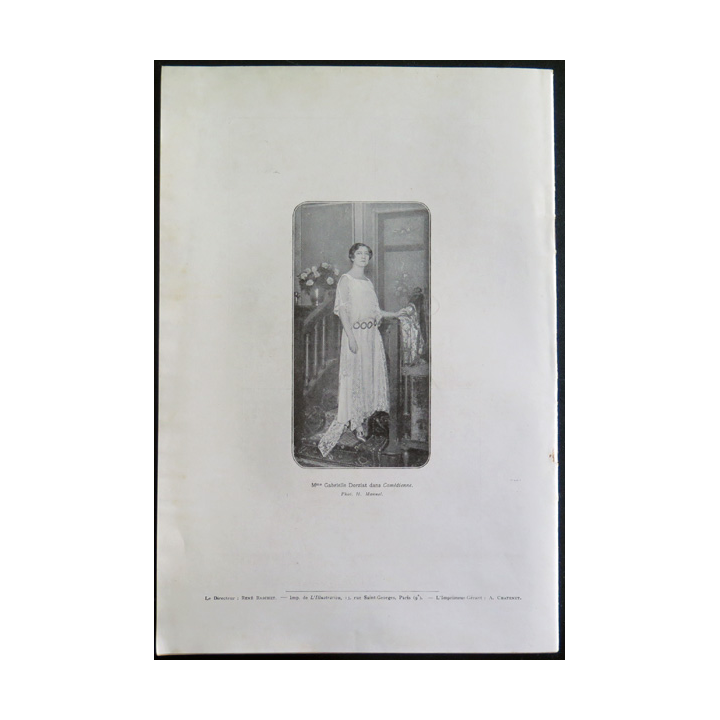 La petite Illustration - Roman Théâtre - n° 80 du 14 janvier 1922