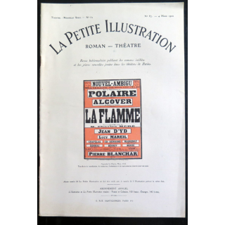 La petite Illustration - Roman Théâtre - n° 87 du 4  Mars 1922