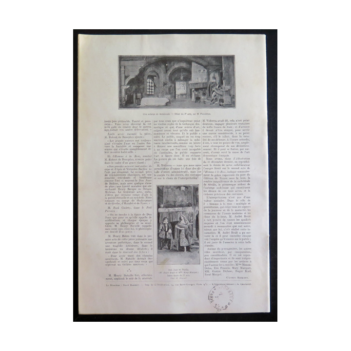 La petite Illustration Théâtrale - n° 35 du 22 Janvier 1921