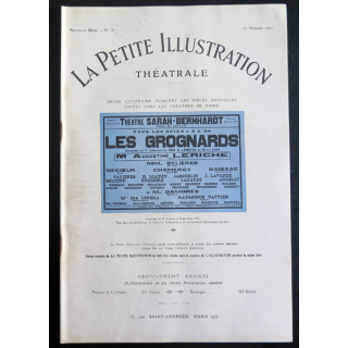 La petite Illustration Théâtrale - n° 37 du 26 Février 1921