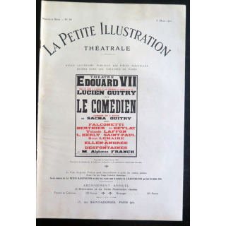 La petite Illustration Théâtrale - n° 38 du 5 Mars 1921