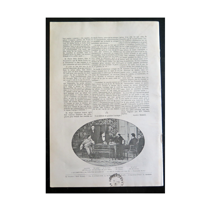 La petite Illustration Théâtrale - n° 38 du 5 Mars 1921