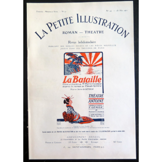 La petite Illustration - Roman Théâtre - n° 49 du 28 Mai 1921