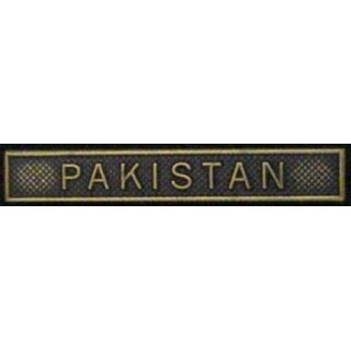 BARRETTE "PAKISTAN" BRONZE