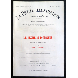 La petite Illustration - Roman Théâtre - n° 50 du 4 Juin 1921