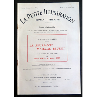 La petite Illustration - Roman Théâtre - n° 58 du 30 Juillet 1921