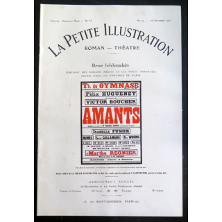 La petite Illustration - Roman Théâtre - n° 74 du 26 Novembre 1921