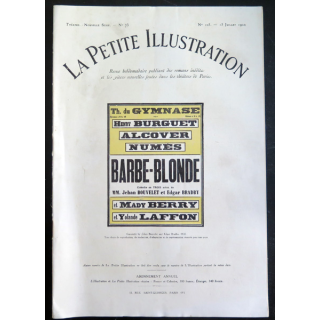 La petite Illustration n° 105 du 15 Juillet 1922