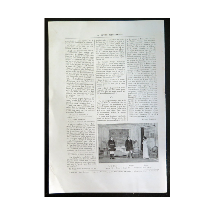 La petite Illustration n° 116 du 30 Septembre 1922