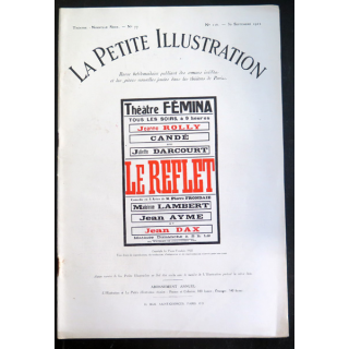 La petite Illustration n° 116 du 30 Septembre 1922