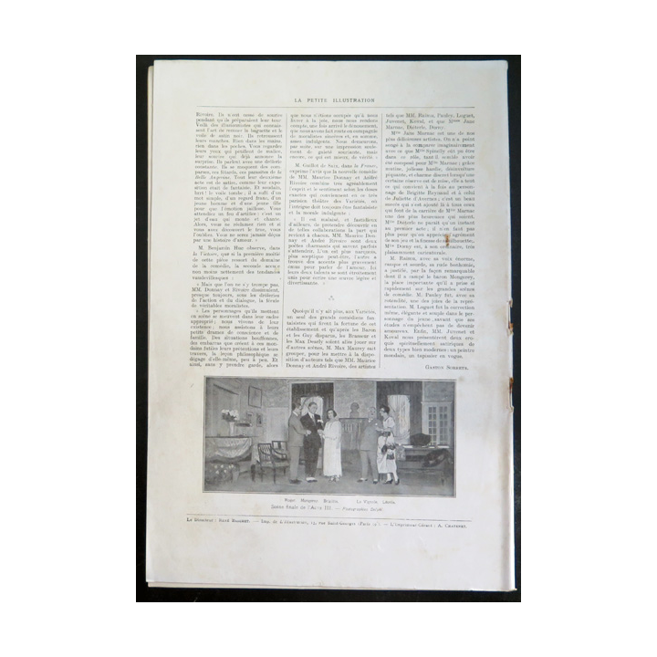 La petite Illustration n° 101 du 17 juin 1922