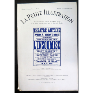 La petite Illustration n° 123 du 15 Novembre 1922