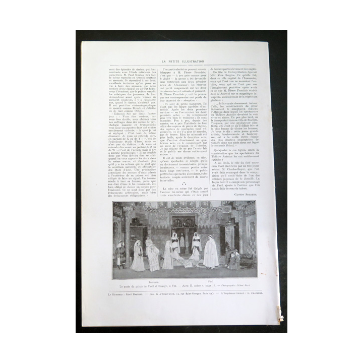 La petite Illustration n° 123 du 15 Novembre 1922