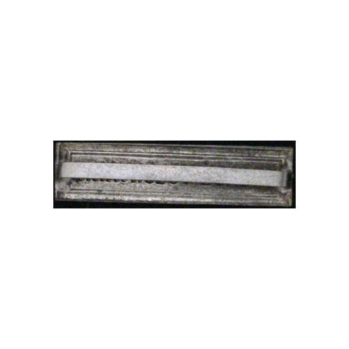BARRETTE "ENGAGÉ VOLONTAIRE" ARGENTÉE
