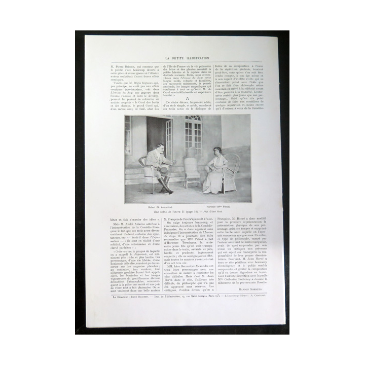 La petite Illustration n° 126 du 23 Décembre 1922