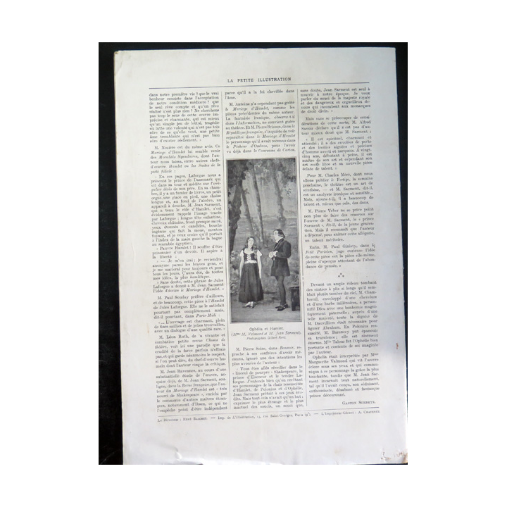 La petite Illustration n° 127 du 30 Décembre 1922