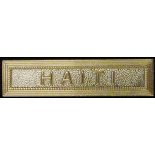 BARRETTE "HAITI" DORÉE