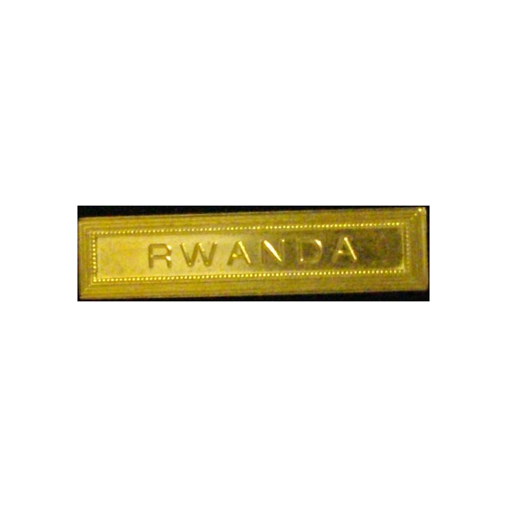 BARRETTE "RWANDA" DORÉE