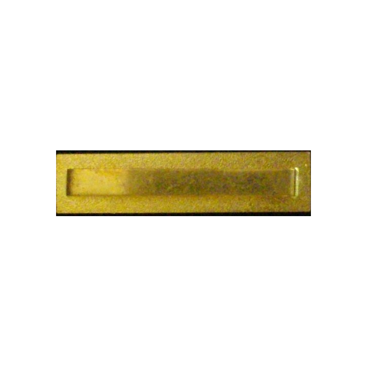 BARRETTE "RWANDA" DORÉE