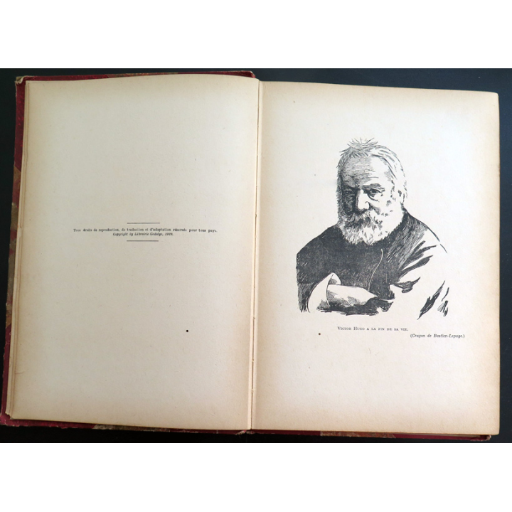Victor Hugo Le Roman de sa vie des feuillantines à l'Arc de Triomphe par Pierre Paraf 1929