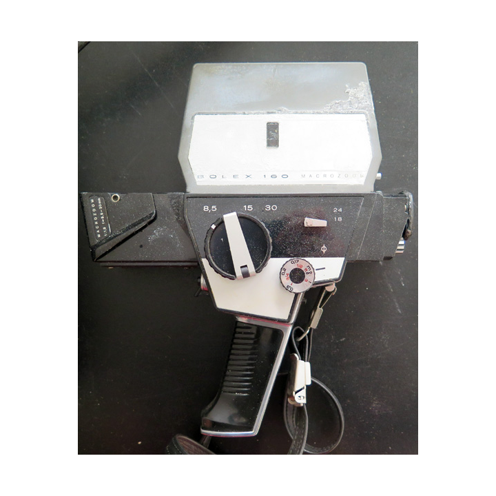Camera super 8 Bolex 160 Macrozoom dans son étui complet