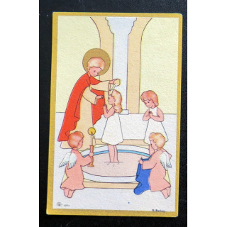 IMAGE PIEUSE : de M. Mertens 5,7 x 9 cm