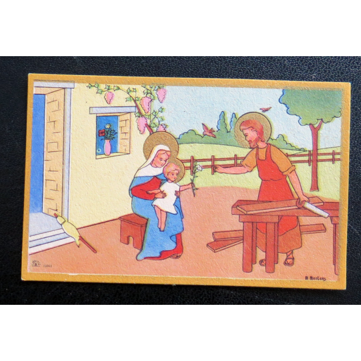 IMAGE PIEUSE : de M. Mertens 5,7 x 9 cm